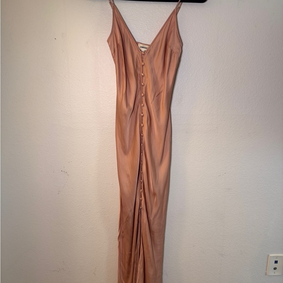 L'AGENCE Pink Maxi Dress Size 0 - Picture 3 of 6